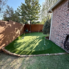 Luxury-Backyard-Putting-Green-with-8-Hole-Design-in-Frisco-TX 1